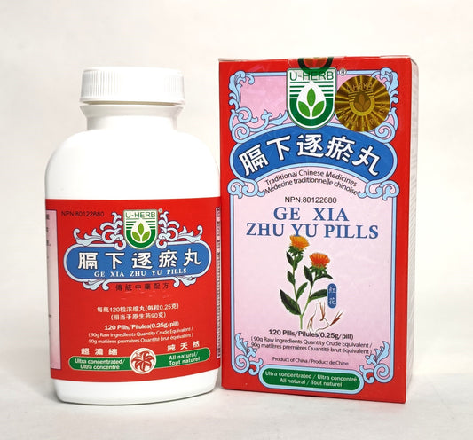 Ge Xia Zhu Yu Wan - 膈下逐瘀丸