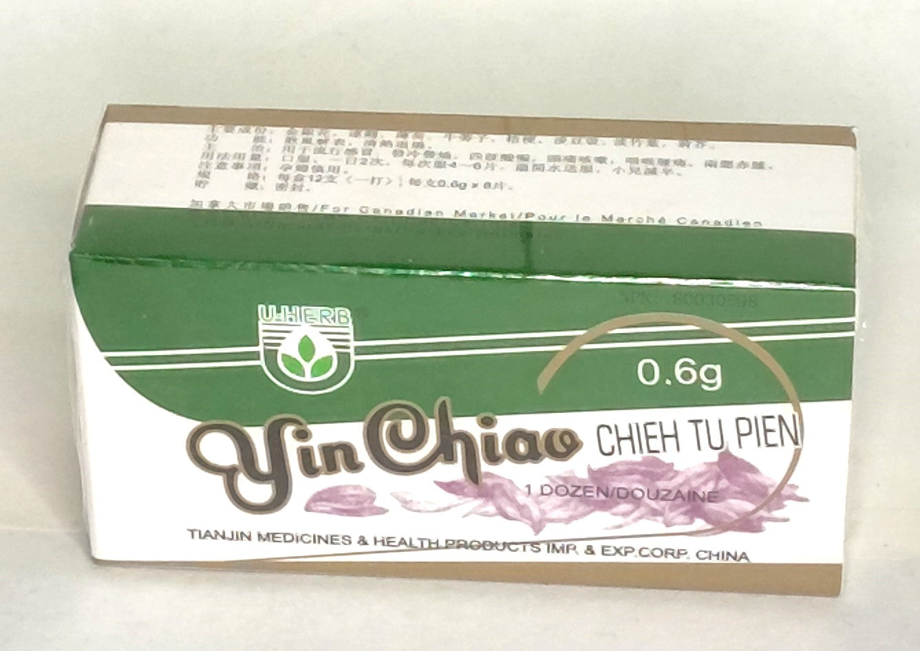 All Natural Yin Chiao Chieh Du Pien (tablet) - 银翘解毒片