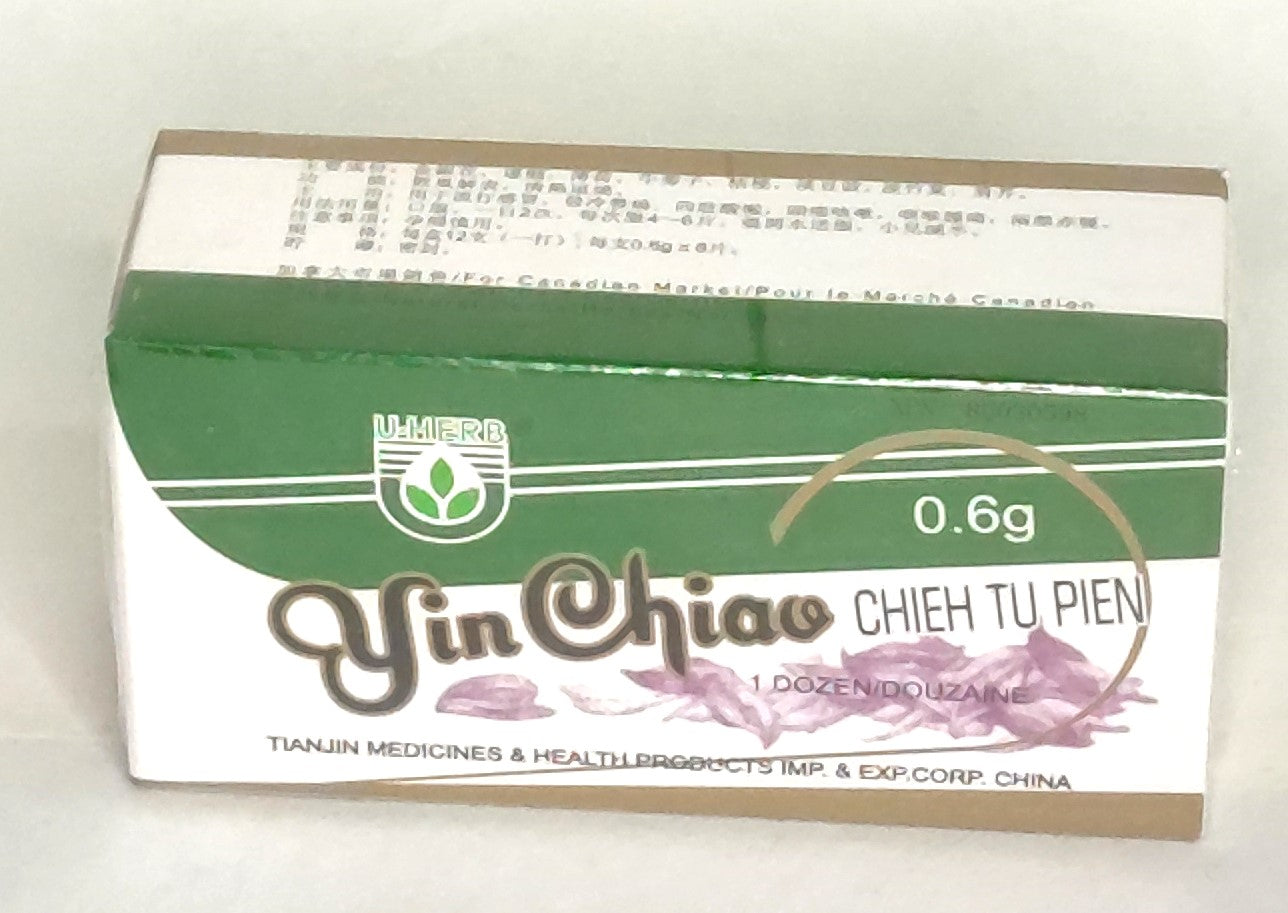 All Natural Yin Chiao Chieh Du Pien (tablet) - 银翘解毒片