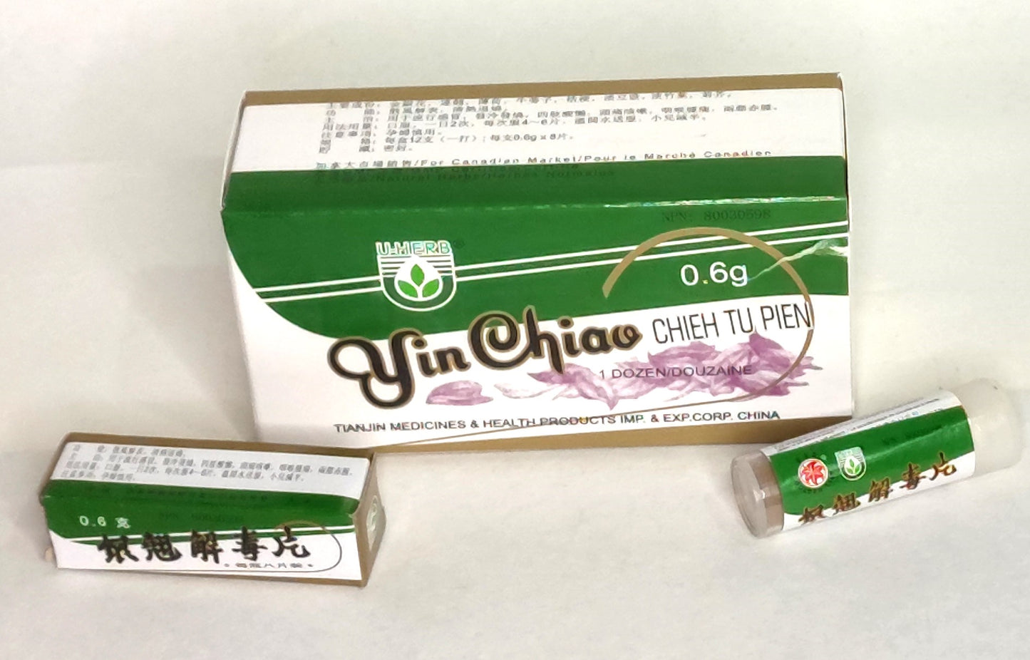 All Natural Yin Chiao Chieh Du Pien (tablet) - 银翘解毒片