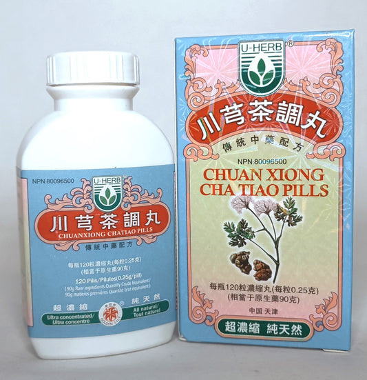 Chuan Xiong Cha Tiao Wan - 川芎茶調丸