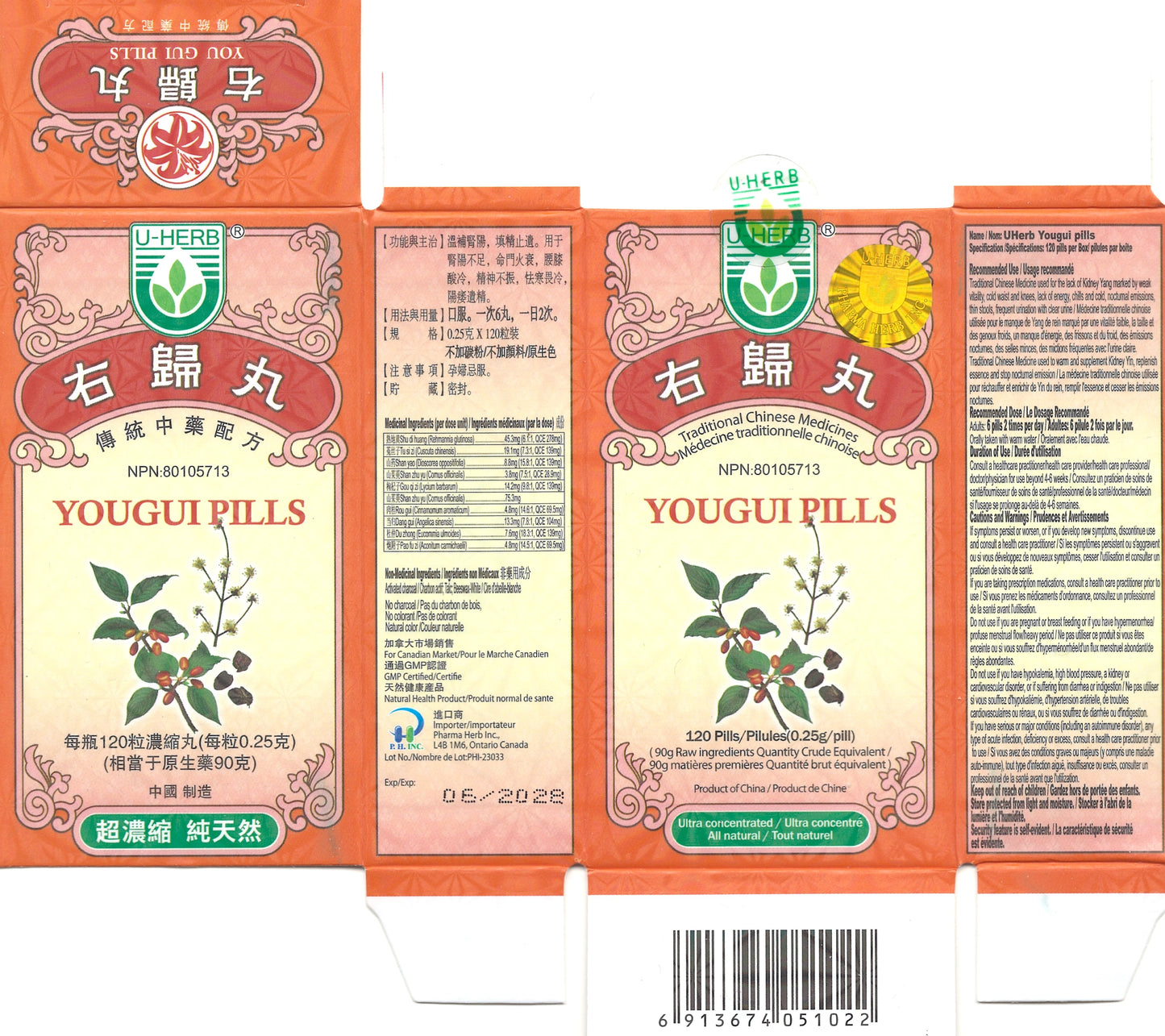 You Gui Wan - 右归丸