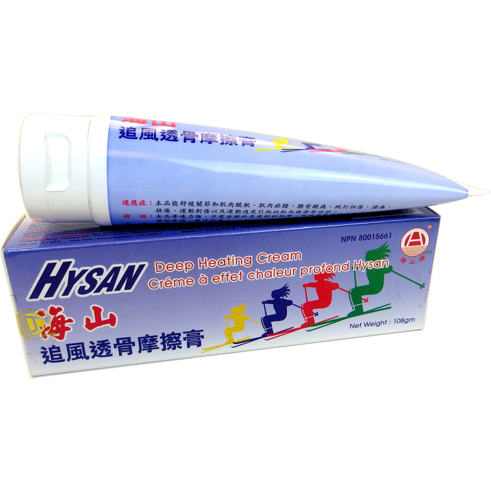 Hysan Deep Heating Cream