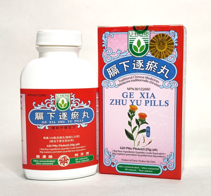 Ge Xia Zhu Yu Wan - 膈下逐瘀丸