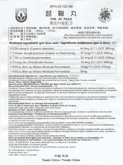 Yue Ju Wan - 越鞠丸
