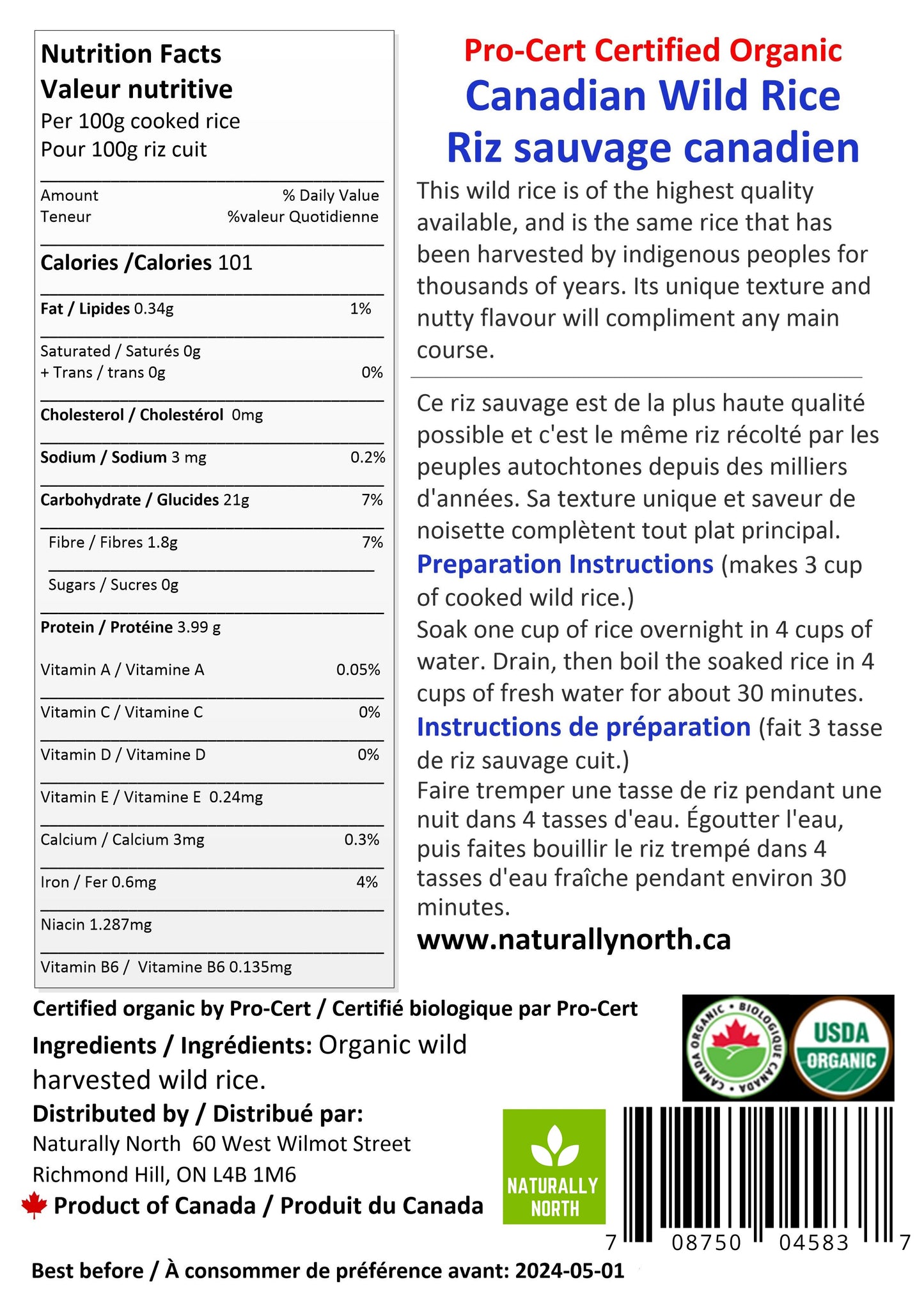 Canadian Wild Rice